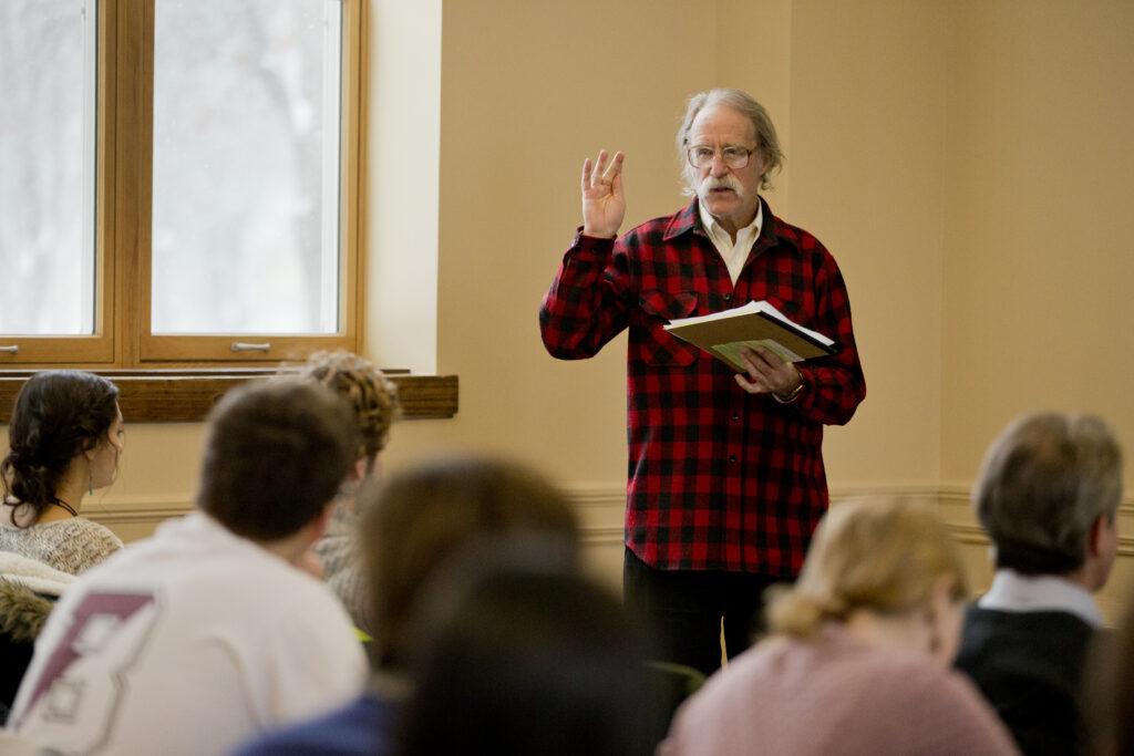 Loring Danforth. Photo by Phyllis Graeber Jensen/Bates College.